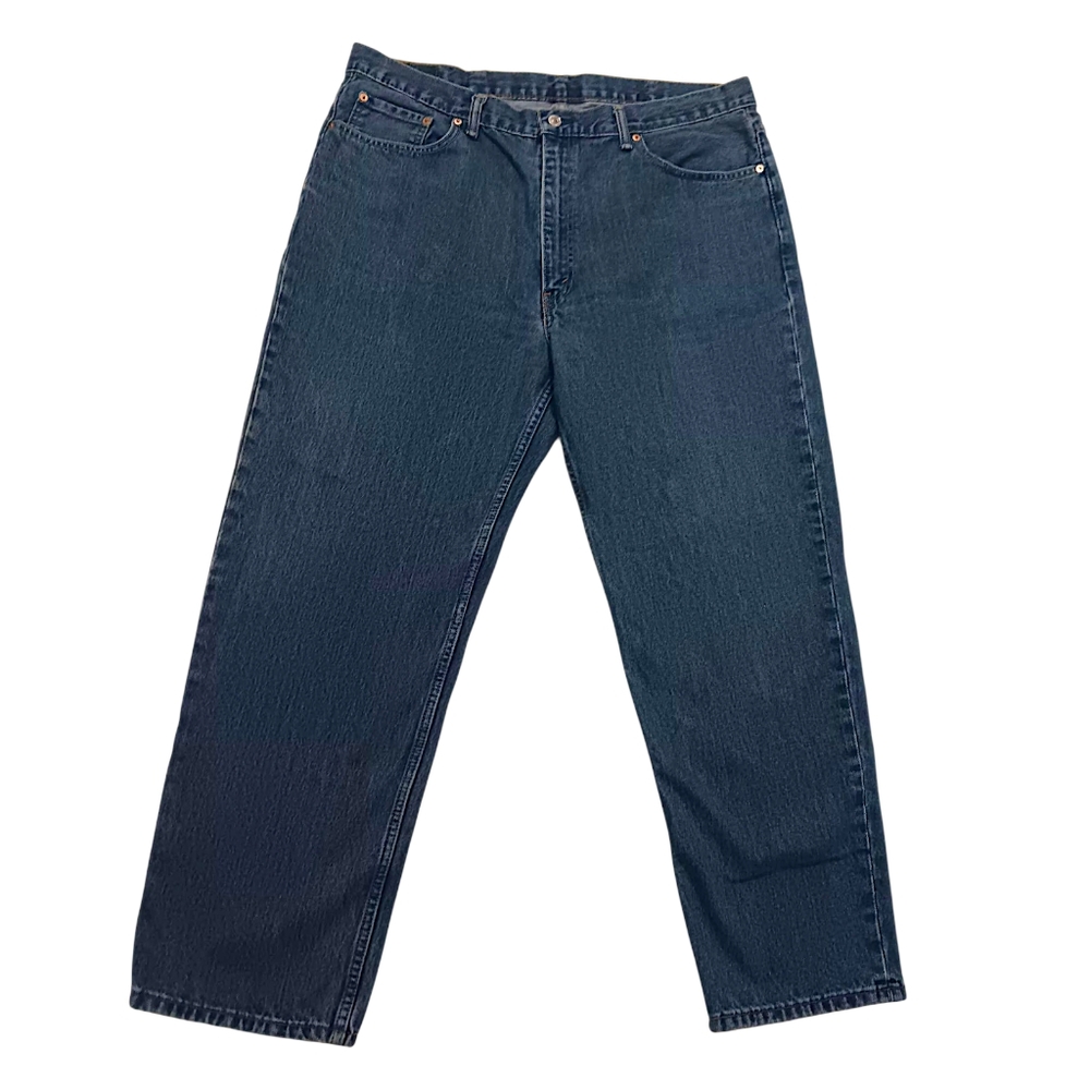 Levi’s 550 Men’s 42x32 Relaxed Fit Straight Leg Blue Denim Jeans Classic Casual